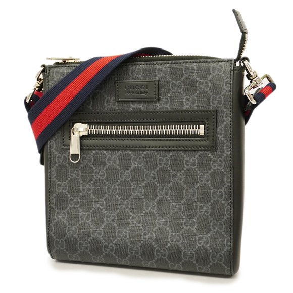 GUCCI Other - 【3ce5526】Auth Gucci Sherry Line Shoulder Bag 523599 Men's GG Supreme,Leather